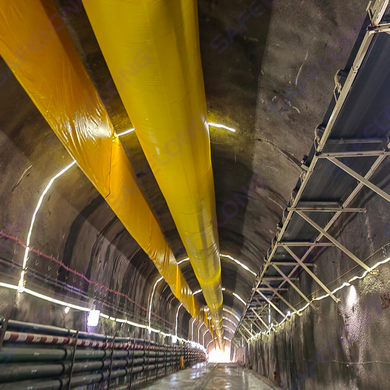 Fleksibel tunnelventilationskanal