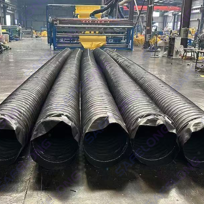 Fleksibel underjordisk kulmineventilationskanal